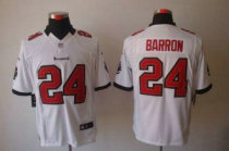 Nike Buccaneers -24 Mark Barron White Stitched NFL Limited Jersey