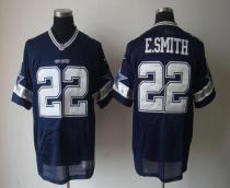 Nike Dallas Cowboys #22 Emmitt Smith Navy Blue Team Color Men's Stitched NFL Elite Jersey