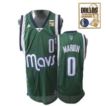 Dallas Mavericks 2011 Champion Patch -0 Shawn Marion Revolution 30 Green Stitched NBA Jersey