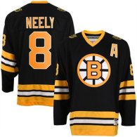 Boston Bruins -8 Cam Neely Stitched Black NHL Jersey