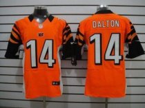 Nike Bengals -14 Andy Dalton Orange Alternate Stitched NFL Elite Jersey