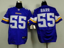 Nike Minnesota Vikings -55 Anthony Barr Purple Team Color NFL Elite Jersey