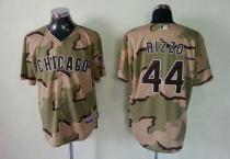 Chicago Cubs -44 Anthony Rizzo Camo Commemorative Military Day Cool Base Stitched MLB Jersey