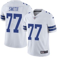 Nike Cowboys -77 Tyron Smith White Stitched NFL Vapor Untouchable Limited Jersey