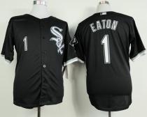 Chicago White Sox -1 Adam Eaton Black Cool Base Stitched MLB Jersey