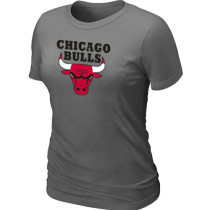 NBA Chicago Bulls Big Tall Primary Logo  Women T-Shirt (5)