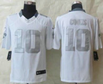 Nike New Orleans Saints -10 Brandin Cooks White NFL Limited Platinum Jersey