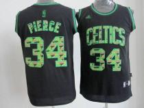 Boston Celtics -34 Paul Pierce Black Camo Fashion Stitched NBA Jersey