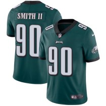 Nike Eagles -90 Marcus Smith II Midnight Green Team Color Stitched NFL Vapor Untouchable Limited Jer