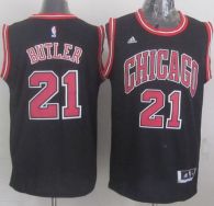 Revolution 30 Chicago Bulls -21 Jimmy Butler Black Stitched NBA Jersey