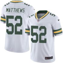 Nike Packers -52 Clay Matthews White Stitched NFL Vapor Untouchable Limited Jersey