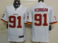 Nike Redskins -91 Ryan Kerrigan White Stitched NFL Limited Jersey