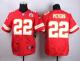 Nike Kansas City Chiefs #22 Marcus Peters Red Team Color Men's Stitched NFL Elite Jersey