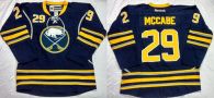 Buffalo Sabres -29 Jake McCabe Navy Blue Home Stitched NHL Jersey