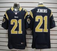 Nike St Louis Rams -21 Janoris Jenkins Navy Blue Team Color Men's Stitched NFL Elite Jersey