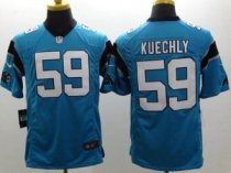 Nike Carolina Panthers -59 Luke Kuechly Blue Alternate NFL Game Jersey