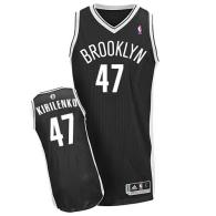 Revolution 30 Brooklyn Nets -47 Andrei Kirilenko Black Road Stitched NBA Jersey