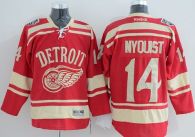 Detroit Red Wings -14 Gustav Nyquist Red 2014 Winter Classic Stitched NHL Jersey