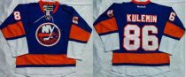 New York Islanders -86 Nikolay Kulemin Baby Blue Home Stitched NHL Jersey