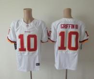 Nike Washington Redskins -10 Robert Griffin III White Men's Stitched NFL New Elite Jersey