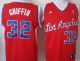 Los Angeles Clippers -32 Blake Griffin 2011 New Style Red Revolution 30 Stitched NBA Jersey