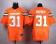 Nike Cleveland Browns -31 Donte Whitner Orange Alternate Men's Stitched NFL New Elite Jersey