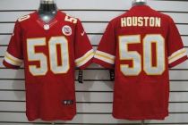 Nike Kansas City Chiefs #50 Justin Houston Houston Red Team Color Men's Stitched NFL Elite Jersey