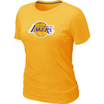 NBA Los Angeles Lakers Big Tall Primary Logo Women  T-Shirt (13)
