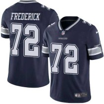 Nike Cowboys -72 Travis Frederick Navy Blue Team Color Stitched NFL Vapor Untouchable Limited Jersey