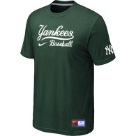 New York Yankees D Green Nike Short Sleeve Practice T-Shirt