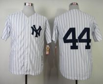 Mitchell And Ness 1977 New York Yankees -44 Reggie Jackson White Throwback Stitched MLB Jersey