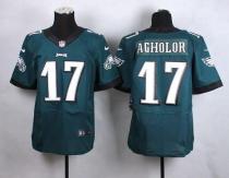 Nike Philadelphia Eagles #17 Nelson Agholor Midnight Green Team Color Men's Stitched NFL New Elite J