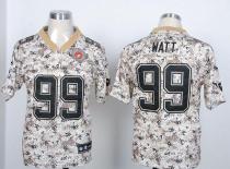 Nike Houston Texans -99 JJ Watt Camo USMC Mens Stitched NFL Elite Jersey