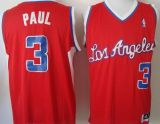 Los Angeles Clippers -3 Chris Paul Red Revolution 30 Stitched NBA Jersey