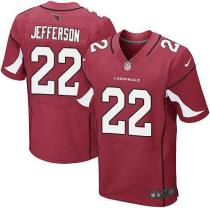 Nike Arizona Cardinals -22 Tony Jefferson Red Team Color Stitched NFL Elite Jersey