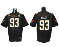 Nike Tampa Bay Buccaneers -93 Gerald McCoy Black 2016 Pro Bowl Stitched NFL Elite Jersey