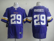 Nike Vikings -29 Xavier Rhodes Purple Team Color Stitched NFL Elite Jersey