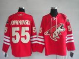 Arizona Coyotes -55 Ed Jovanovski Stitched Red NHL Jersey