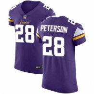 Nike Vikings -28 Adrian Peterson Purple Team Color Stitched NFL Vapor Untouchable Elite Jersey