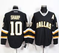 Dallas Stars -10 Patrick Sharp Black Stitched NHL Jersey