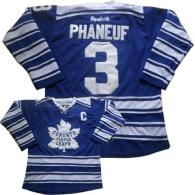 Toronto Maple Leafs -3 Dion Phaneuf Blue 2014 Winter Classic Stitched NHL Jersey