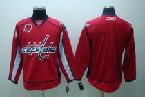 Washington Capitals Blank Red 40th Anniversary Stitched NHL Jersey