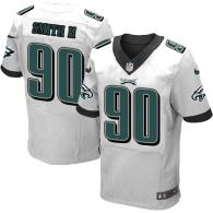 Nike Eagles -90 Marcus Smith II White Stitched NFL Elite Jersey