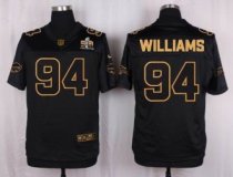 Nike Buffalo Bills -94 Mario Williams Black Stitched NFL Elite Pro Line Gold Collection Jersey