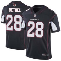 Nike Cardinals -28 Justin Bethel Black Alternate Stitched NFL Vapor Untouchable Limited Jersey