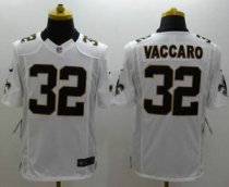 Nike New Orleans Saints -32 Kenny Vaccaro White NFL Limited Jersey