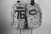 Montreal Canadiens -76 PK Subban Camo Stitched NHL Jersey