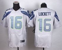 Nike Seattle Seahawks #16 Tyler Lockett Grey Alternate Men‘s Stitched NFL Elite Jersey