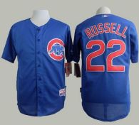 Chicago Cubs -22 Addison Russell Blue Alternate Cool Base Stitched MLB Jersey