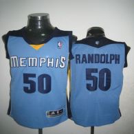 Memphis Grizzlies -50 Zach Randolph Light Revolution 30 Blue Stitched NBA Jersey
